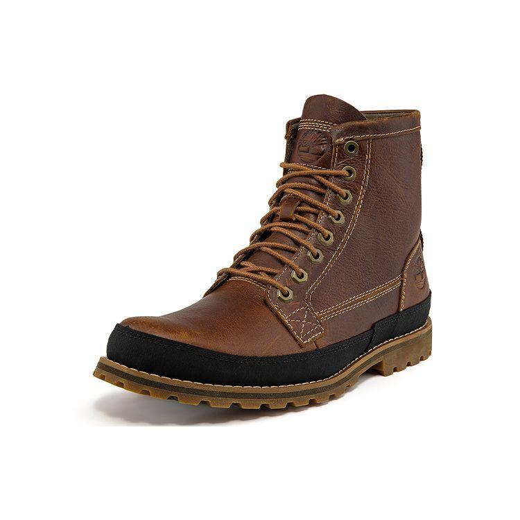 Timberland Оригинальные повседневные кожаные короткие уличные ботинки мужские ботинки Rust A2HC4W