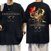 Esquie Clair Obscur Expedition 33 Графические Футболки Мужчины Женщины Одежда Мода Оверсайз Футболки Летние С Круглым Вырезом С Коротким Рукавом Футболки