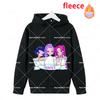 KPop Охотники на демонов Толстовка с капюшоном Детская Весенне-осенняя одежда Руми Мира Зои Мультяшное Аниме Тонкий флис Детская с длинными рукавами