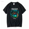 ЛУЧШЕ КУПИТЬ Темно-зеленый Avantasia Moonglow Ретро Музыка S 5XL Футболка с длинным или коротким рукавом винтажная Стираная Слегка Повседневная Мягкая