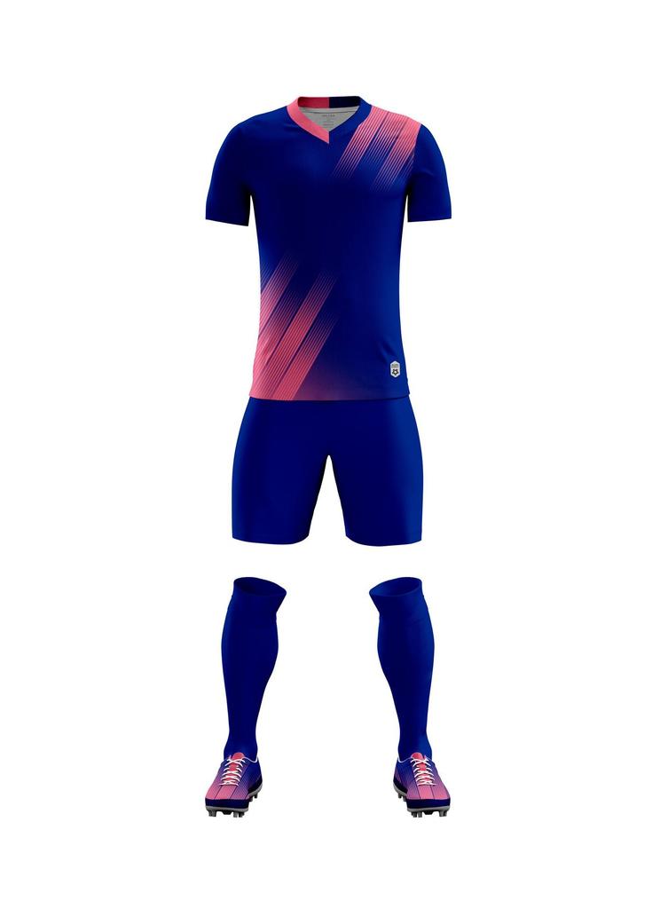New football jersey set Adult men's and women's game training sports jersey Children's fitness clothes Quick-drying jersey