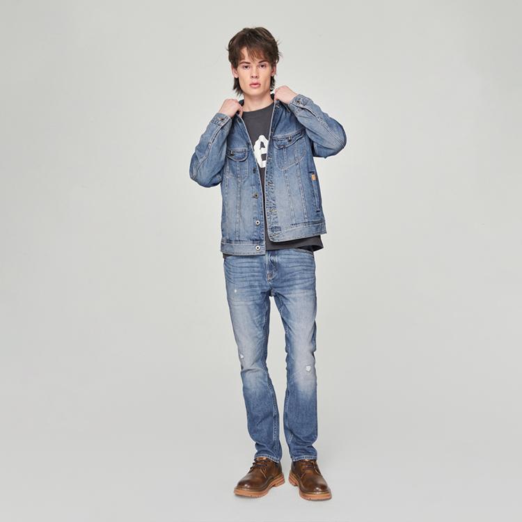 Lee FW24 Coat Men's Medium Blue LMT007856203487A06053