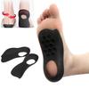 Yousheng 1 Pair Arch Support Insoles Shock Absorption Orthopedic Flatfoot Pad Comfort Ankle Stabilization Corrective Support Universal Foot Pad