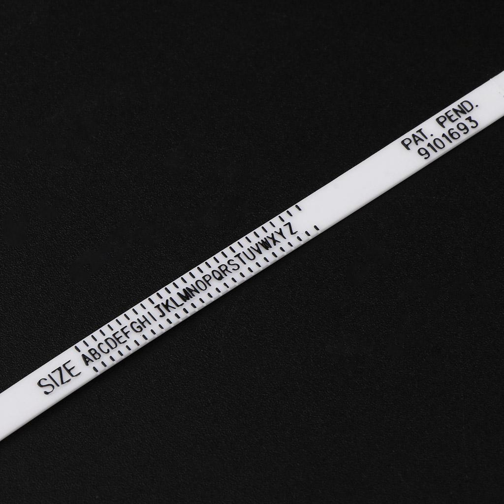 Пластиковое кольцо на палец, измерительный прибор, измеритель размера ювелирных изделий, инструмент для измерения размера запястья США 117