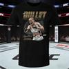 2026 Лето UFC Валентина Шевченко Боевой Графический Футболка Женская Спортивная Хлопок Короткий Рукав Свободный Повседневный Фитнес Унисекс