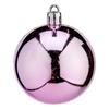 Boules De Noël - Non Spécifié - Ø 6 Cm - Rose - Plastique - Décoratives
