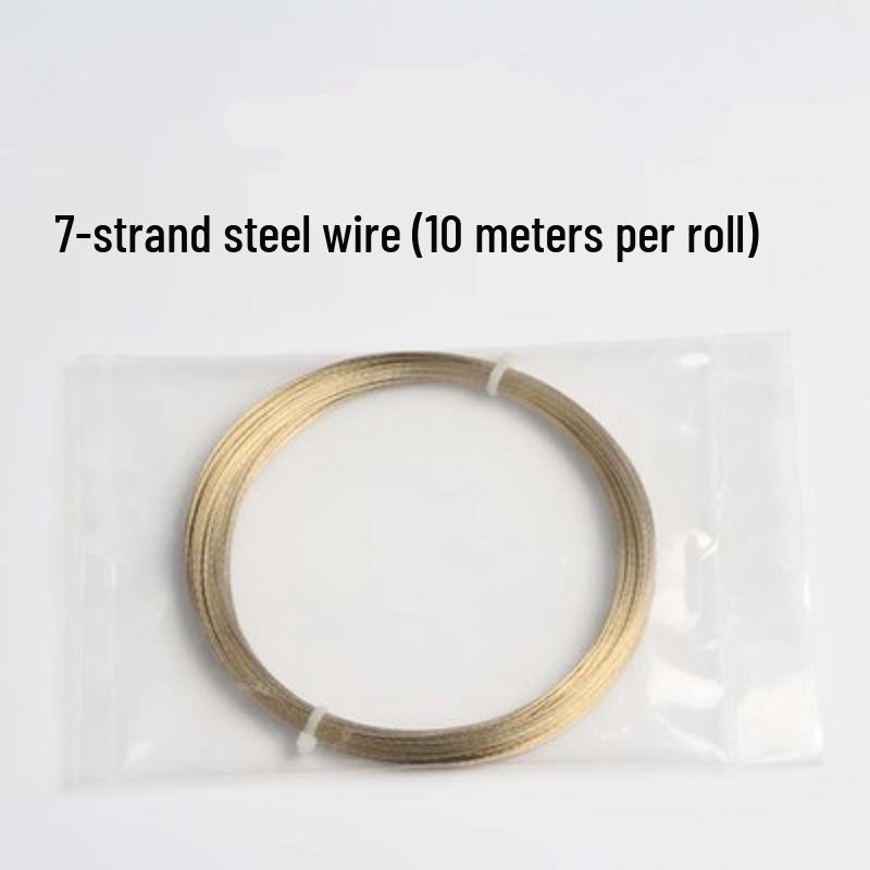 Стальная проволока с медным покрытием для снятия и установки лобового стекла, резка автомобильного стекла, 10м/20м 3-жильная
