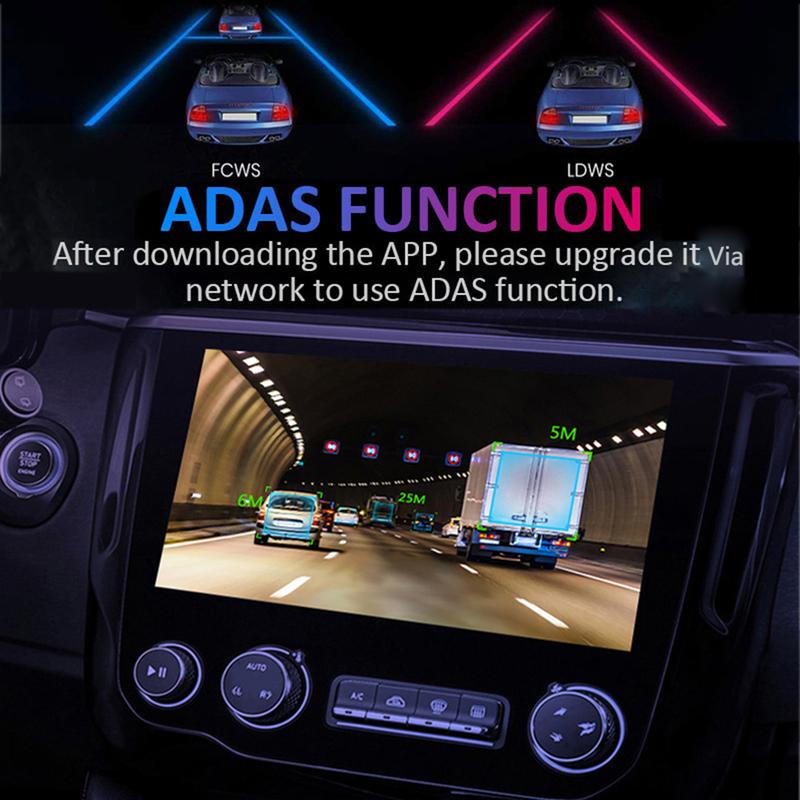 ADAS 1080P WIFI Dash Cam DVR Dash Camera Car WIFI Dash Cam Android DVR Car Recorder Dash Cam Night Version 1080P Recorder