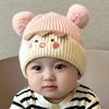 New Arrival: Cute Wool Hat with Warm Velvet and Ear Protection for Infants and Toddlers - Unisex Autumn/Winter Style