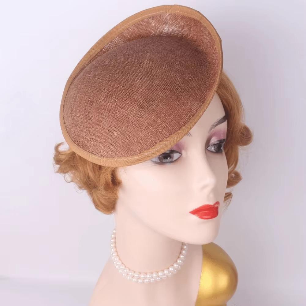 Wide Brim Vintage Fascinator Hat Headpiece Masquerade Top Hat Photography