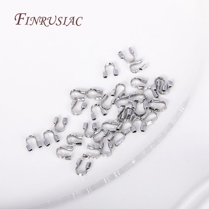 14K/18K позолоченный протектор для ювелирных изделий, U-образные аксессуары, протекторы для проводов, соединители, фурнитура для DIY