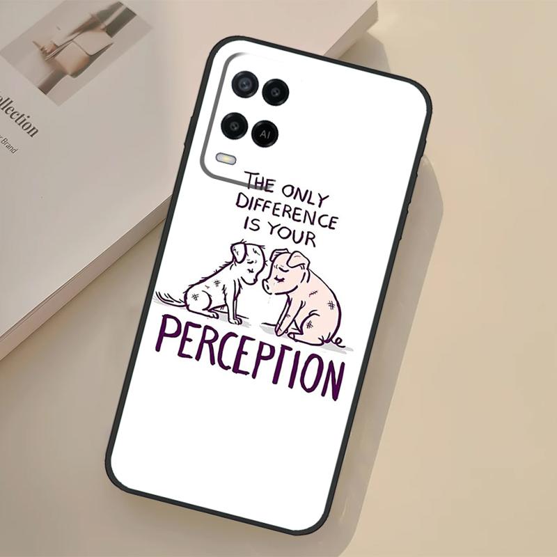 Веганский чехол-вдохновение для Oppo A94 A74 A54 A80 A60 A40 A18 A38 A58 A78 A98 A96 A76 A16 A15 A17 A57 A77 A5 Pro