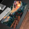 Ancient Temple Mouse Pad Cute XXL Gaming Mousepad Rubber Base with Stitched Edge Non-Slip Desk Pad Computer Desk Accessories