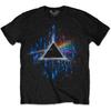 Футболка Pink Floyd: Темная сторона Луны Синие брызги ОФИЦИАЛЬНЫЙ НОВЫЙ