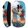 Wireless Mouse - Maniacase - Akira Toriyama - Son Goku - Black - USB Nano Receiver