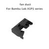 for Bambu Lab P1s Upgrade Radial Fan Bambulab X1C X1 P1P P1S Hotend Cooling 9500+5%RPM Leak-proof Design 3D Printer Accessories
