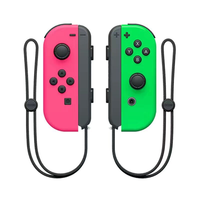 Пара Joy-Con - Неоново-зеленый/Неоново-розовый (Переключатель Nintendo) - обновленный
