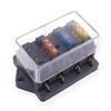 4/6/8/10 Way Car Fuse Box Car Fuse Holder Truck Auto Blade Fuse Box With 4/6/8/10/12 Fuses for 12V 32V ATO Standard Circuit Fuses4