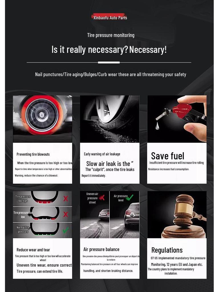 NIO ET5, ES6, EC6 Встроенный датчик давления в шинах