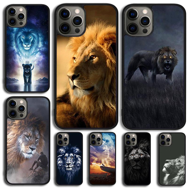 Чехол для телефона с изображением льва для Apple iPhone 17 Air Pro Max Plus Coque для iPhone 17 Air 14 15 16 13 12 Max Cover
