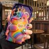 Чехол для телефона: 2D Плоский Защитный Чехол для Samsung Galaxy A34 A35 M05 M06 S20 S22 S21 FE Plus 5G, Сердце Маленький Медведь, Подарок на Рождество и Хэллоуин