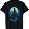 Embrace Darkness With Vampire Castle Dracula Design T-Shirt