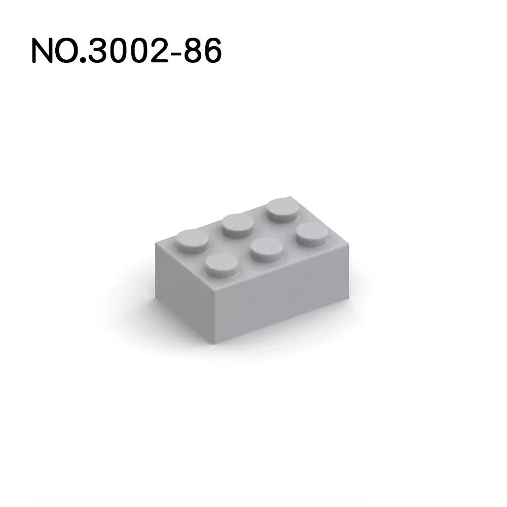 20 шт. MOC 3002 Кирпич 2x3 Плитка Детали Строительные Блоки Частицы DIY Игра для Мозга Детей Сборная Игрушка Подарок на День Рождения