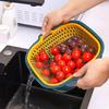 Bingyue Double-Layer Plastic Kitchen Drain Basket