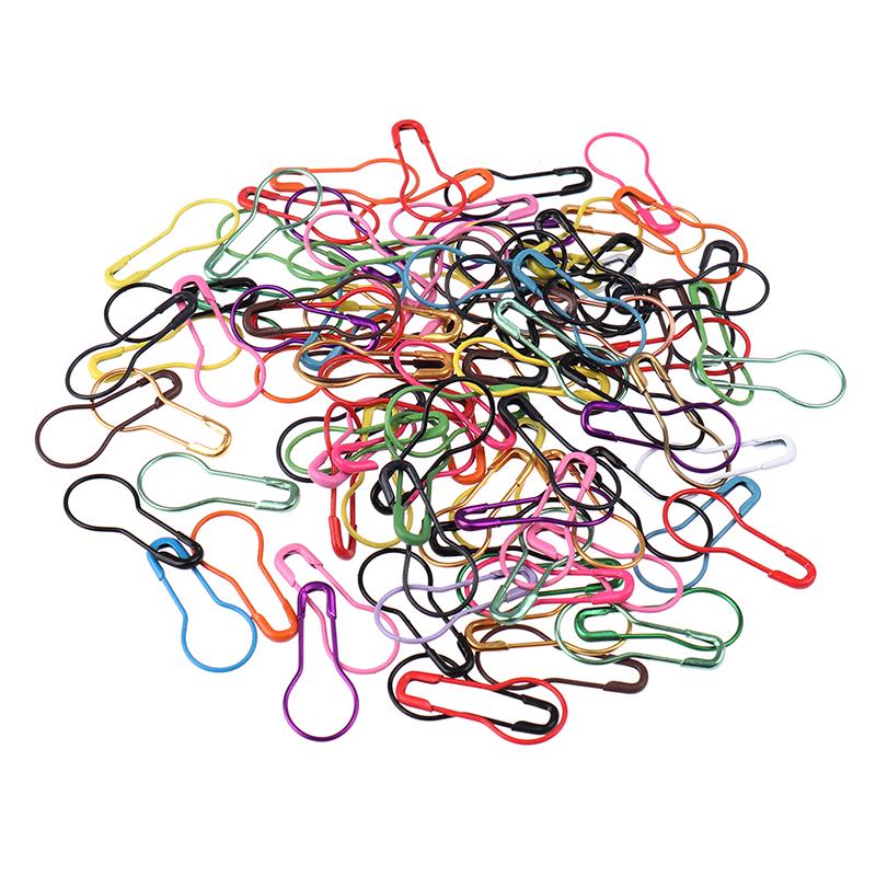 100 шт. игольчатый зажим для вязания крючком, инструмент для вязания крючком, метки для одежды, маркеры