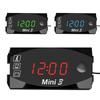 Motorcycle Voltmeter Electronic Clock For LED Digital Display Waterproof