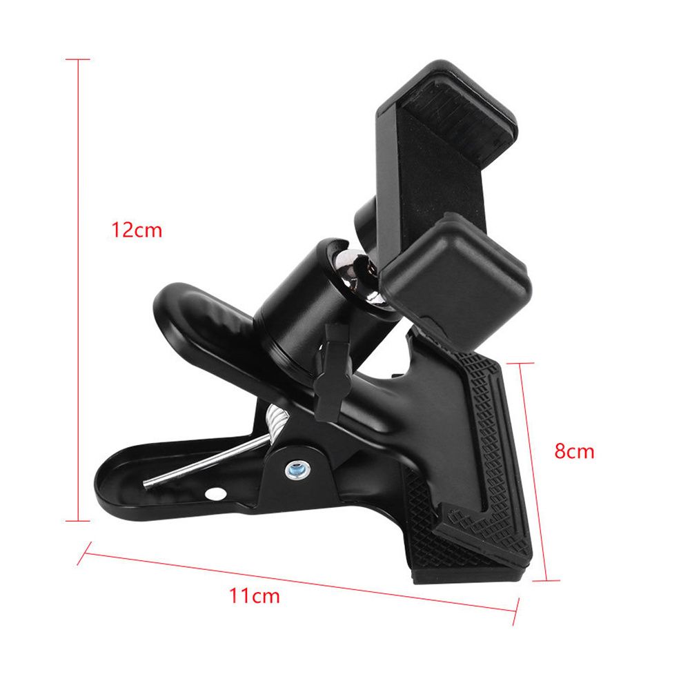 Guitar Accessories Bracket Stand Guitar Phone Holder Guitar Head Clip Tripod Clip Head Phone Holder