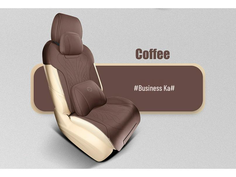 Buick GL8 Car Seat Cushion: Semi-Surround Suede Saddle Pad