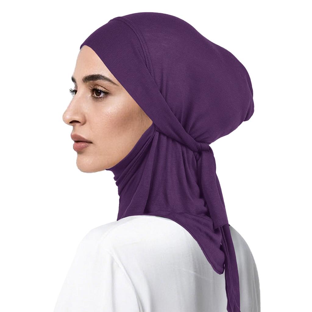 Women's Headscarf Cap, High Elasticity Base Cap, Breathable Bag, Headscarf, Scarf, Small Cap