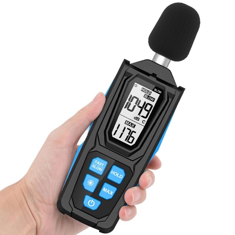 Easy Carry  Decibel Noise Meter 30 to 130dB ranges  with Data Retention Handheld Sonometer Simple for Home & Professional Use