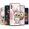 Милый мультяшный чехол-сова для Samsung Galaxy A13 A33 A53 A32 A52 A22 A12 A15 A25 A71 A51 A14 A24 A34 A54