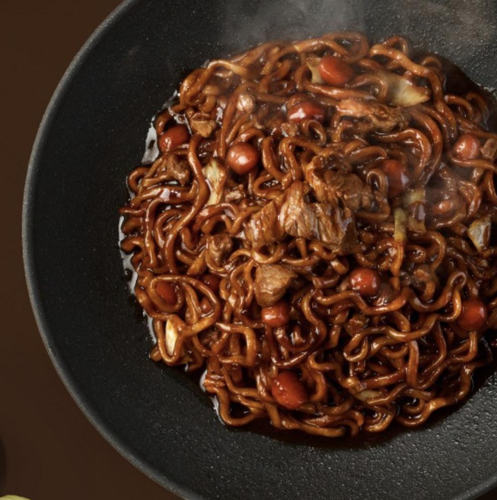 Samyang Zzarrr Jjajang Ramen Rich Savory Black Bean Sauce Chewy Noodles 140g x 8 Packs