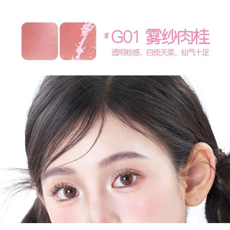 GOGO TALES - Пухлая стойкая двусторонняя глазурь для губ - 6 цветов