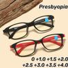 New Ultra Light Presbyopia Glasses for Men TR90 High Definition Anti Blue Light Reading Glasses Elderly Small Frame Glasses