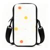 Cute Retro Daisy Floral Pattern Crossbody Phone Bag, Lightweight Cell Phone Sling Purse with Adjustable Strap, Small Shoulder Bag for Christmas Gift P