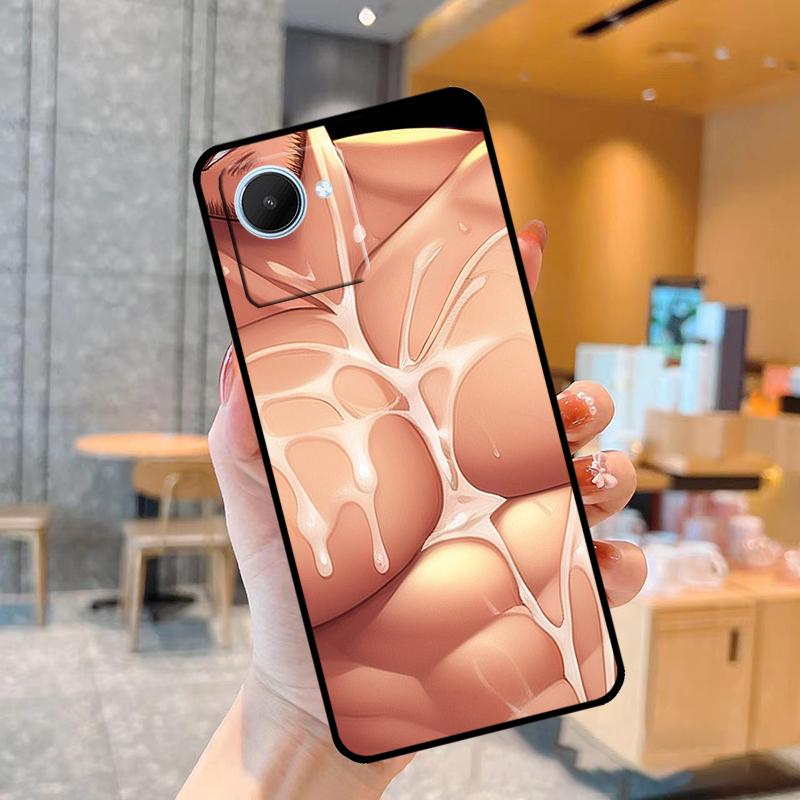 Чехол для сексуального мускулистого мужчины Himbo для Realme C55 C33 C31 C35 C30 C11 C15 C25s C21Y GT Neo 5 3T 2T 8 9 10 11 Pro Plus