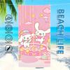 Towel SRO Textile Bathrobe C-CinnamorollS Beach Quick-Drying Lightweight Portable Camping Swim Dreamy Pool Cute Travel