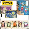Official Doraemon Collectible Cards Cartoon Doraemon Card Anime Merchandise Holiday Gift Full Box Collection Display