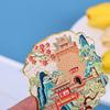 Индивидуальный магнитный сувенир «Большая пагода диких гусей» в Сиане - Культурный и творческий, в антикварном стиле