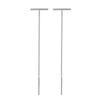 Elegant and Cute Cylindrical Earrings, Long Temperament T-shaped Earrings, Simple and Cold Wind Trend One-word Earrings, Ear Jewelry