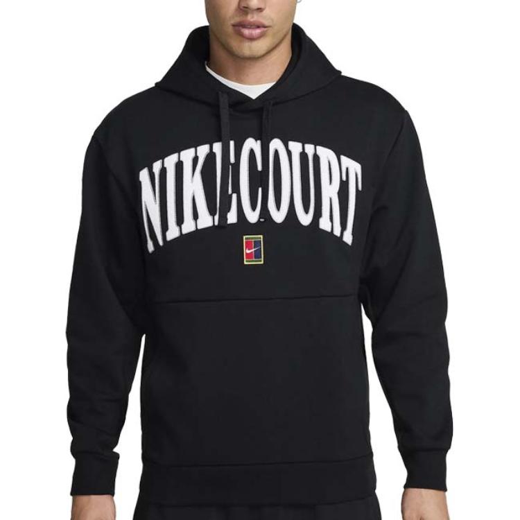 Nike Толстовка с капюшоном и принтом букв, прямая, с длинным рукавом, мужская толстовка, черная FQ2094-010