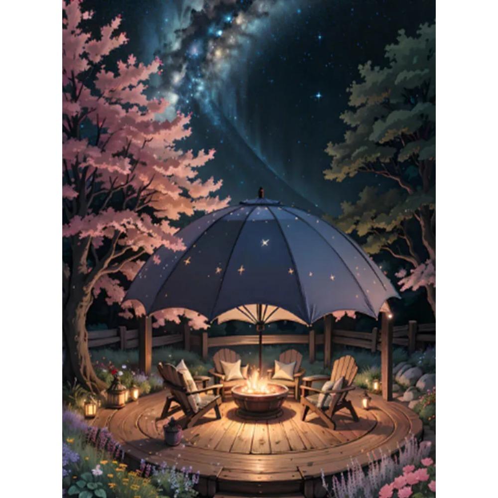 Алмазная картина, полная дрель, конфетный дом, круглая алмазная живопись, ручная работа, искусство, птица, сделай сам, алмазная мозаика, картина, украшение дома