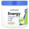 Energy, Clean Energy Powder, Green Apple, 10.9 Oz (306 G)