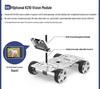 Mini Smart Car Chassis: Metal Wheel, 4WD Differential, TI Cup Design, 15cm Motor