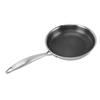 316 Stainless Steel Frying Pan Compound Bottom Universal Prevents Stick Easy To Clean Fry Pan for