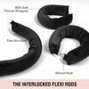 Безнагревные щипцы для завивки волос Sleep Curly Hair Stick Flexi Rods With Hook Sleep Curling Iron For Dry Hair Lazy Beauty Tools 6 Colors